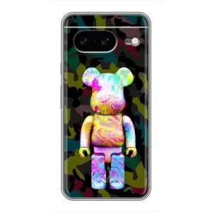 Чохли для Google Pixel 8 - Bearbrick Louis Vuitton (PREMIUMPrint) (Яскравий Bearbrick)