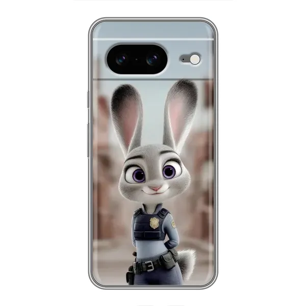 Чехол с принтом «Офицер Джуди Хоппс» для Google Pixel 8