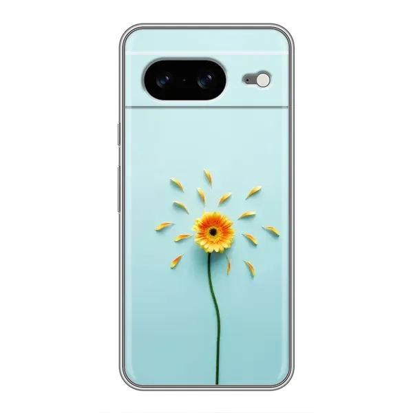 Чохол з принтом «Жовта квітка» для Google Pixel 8