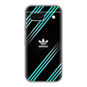 Чехлы Адидас для Google Pixel 8A (AlphaPrint) (Адидас с полосами)