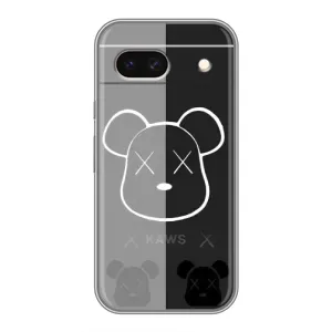 Чохли для Google Pixel 8A - Bearbrick Louis Vuitton (PREMIUMPrint) (БеарБрік очі)