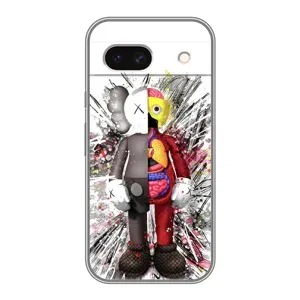Чохли для Google Pixel 8A - Bearbrick Louis Vuitton (PREMIUMPrint) (Беарбрік)