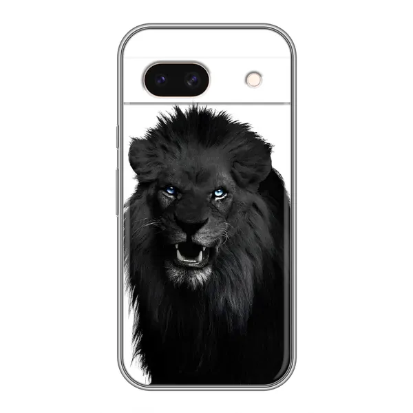 Чехол с принтом «Черный ЛЕВ» для Google Pixel 8A