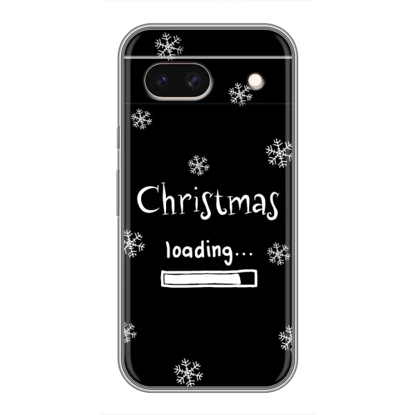 Чехол с принтом «Christmas loading» для Google Pixel 8A