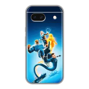 Чехол с принтом Фантастическая четверка для Google Pixel 8A (Герои Фантастическая Четверка)