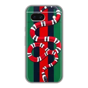 Чехлы ГУЧЧИ для Пиксель 8а (AlphaPrint) (Gucci змия)