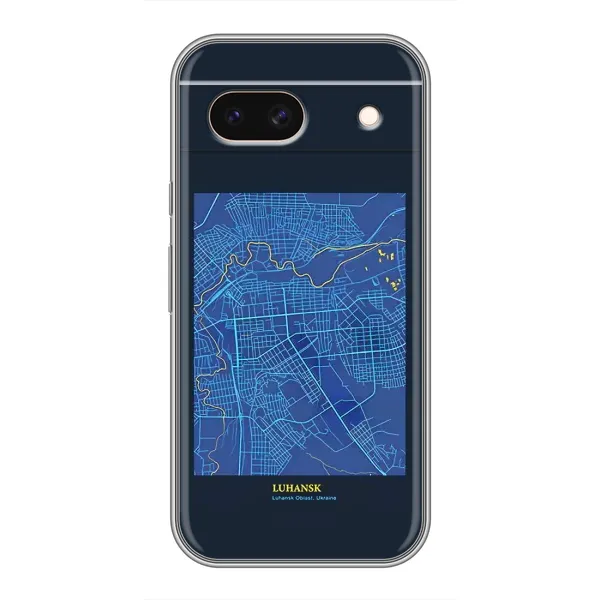 Чохол з принтом «Луганськ» для Google Pixel 8A