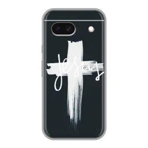 Чехол для Google Pixel 8A (AlphaPrint) - (Христианские) (Иисус)