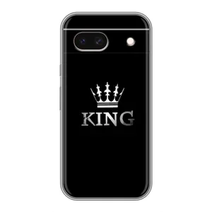 Чохол з Короною Гугл Піксель 8А - (AlphaPrint) (KING)