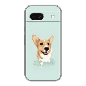 Чохли з собаками для Google Pixel 8A (VPrint) (Коргі)