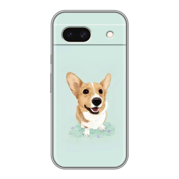 Чохол з принтом «Коргі» для Google Pixel 8A