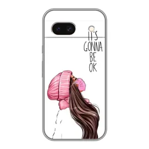 Чехол с печатью для Google Pixel 8A - (Мода) (AlphaPrint) (Коронавирус)