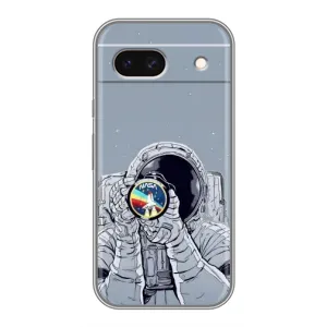 Чохол NASA для Google Pixel 8A (AlphaPrint) (Космонавт фото)