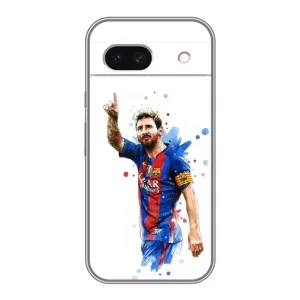 Чехлы Месси для Google Pixel 8A (AlphaPrint) (Лео Месси)