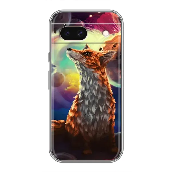 Чехол с принтом «Лисица в космосе» для Google Pixel 8A Чехол с принтом «Лисица в космосе» для Google Pixel 8A