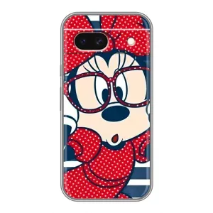 Міккі Маус чохол для Google Pixel 8A (AlphaPrint - Мультяшні) (Маус в окулярах)