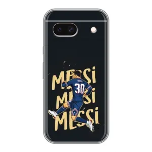 Чехлы для Google Pixel 8A (Leo чемпион) (AlphaPrint) (Messi ПСЖ)