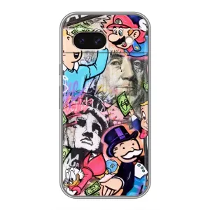 Чохли з крутими принтами для Google Pixel 8A - (PREMIUMPrint) (Monopoly man)