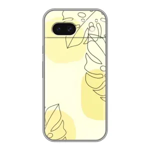 Силиконовый чехол с принтом в цветах на Google Pixel 8A