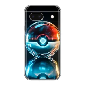 Чехол с Пикачу на Google Pixel 8A (Мяч Пикачу)