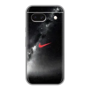 Чехол для Google Pixel 8A - с принтом Найк (AlphaPrint) (Найк красный)