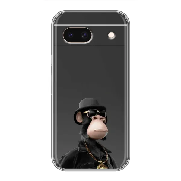 Чехол с принтом «Обезьяна NFT» для Google Pixel 8A
