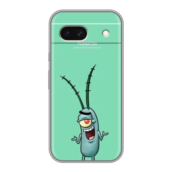 Чехол с принтом «Персонаж Планктон» для Google Pixel 8A