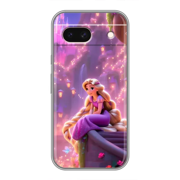 Чехол с принтом «Рапунцель в замке» для Google Pixel 8A