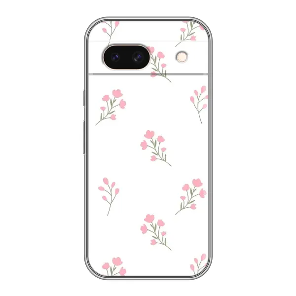 Чехол с принтом «Розовые цветы» для Google Pixel 8A Чехол с принтом «Розовые цветы» для Google Pixel 8A