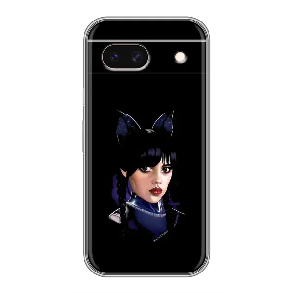 Чохол з принтом «серйозна Венздей» для Google Pixel 8A
