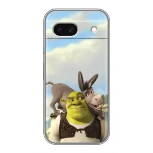 Чехол с принтом «Шрек и Осел» для Google Pixel 8A