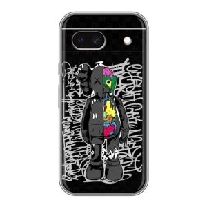 Чохли для Google Pixel 8A - Bearbrick Louis Vuitton (PREMIUMPrint) (Стиль Bearbrick)