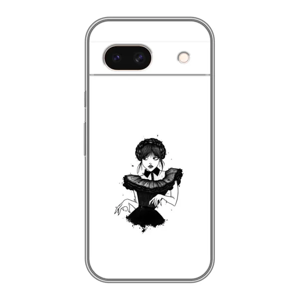 Чохол з принтом «танець Венздей» для Google Pixel 8A