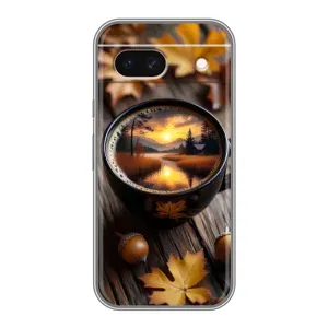 Чехол с принтом «Темный кофе» для Google Pixel 8A