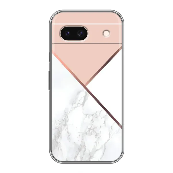 Чохол з принтом «Тройний мрамор» для Google Pixel 8A Чохол з принтом «Тройний мрамор» для Google Pixel 8A