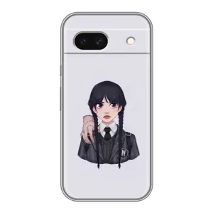 Чохли Венсдей на Google Pixel 8A Уенсдей (AlphaPrint) (Венздей і Річ)