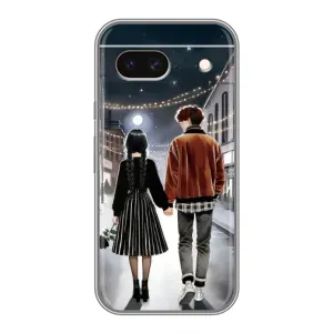Чехол с принтом «Уэнздей и Тайлер» для Google Pixel 8A