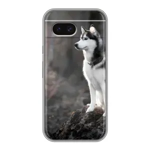 Чохол з Хаскі Google Pixel 8A - (AlphaPrint) (Вірний собака)