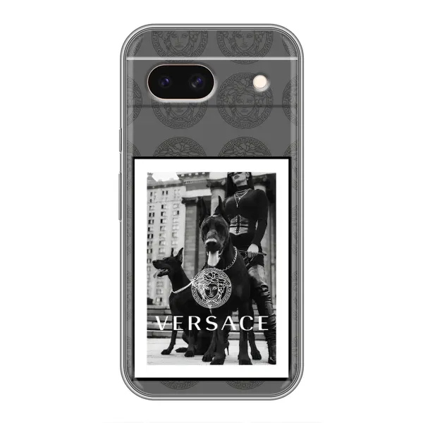Чехол с принтом «Версаче» для Google Pixel 8A