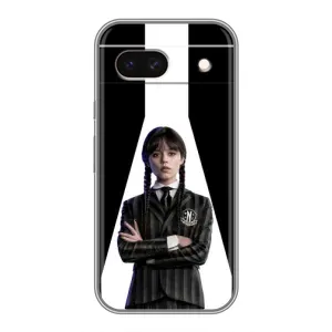 Чохли Венсдей на Google Pixel 8A Уенсдей (AlphaPrint) (W-Wednesday)