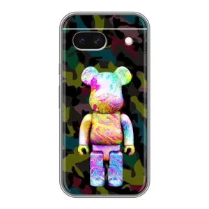 Чохли для Google Pixel 8A - Bearbrick Louis Vuitton (PREMIUMPrint) (Яскравий Bearbrick)
