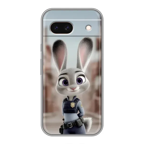 Чехол с принтом «Офицер Джуди Хоппс» для Google Pixel 8A