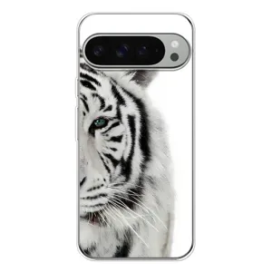 Чохли з картинкою животних Google Pixel 9 Pro XL (Білий Тигр)