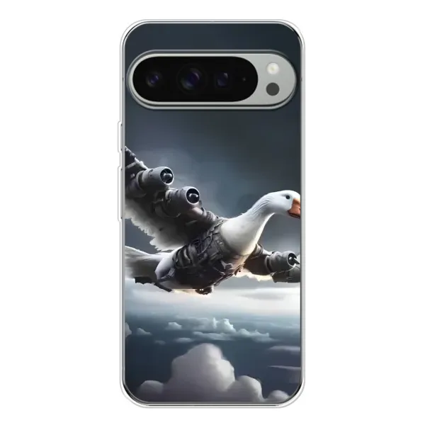 Чехол с принтом «Бомбардини гусини» для Google Pixel 9 Pro XL