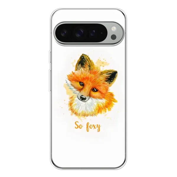 Чохол з принтом «Дівчинка Лиса» для Google Pixel 9 Pro XL