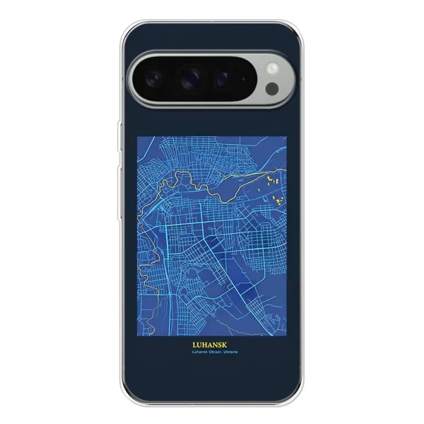 Чохол з принтом «Луганськ» для Google Pixel 9 Pro XL