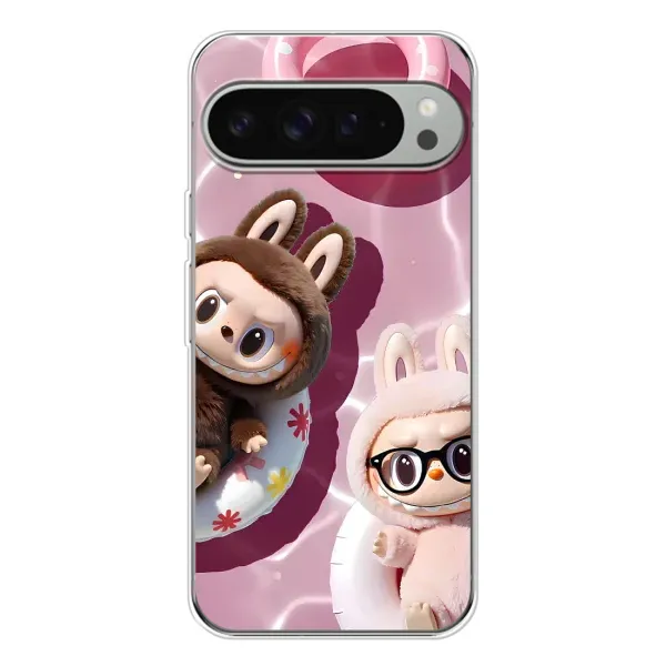 Чехол с принтом «Игрушка Лабубу» для Google Pixel 9 Pro XL