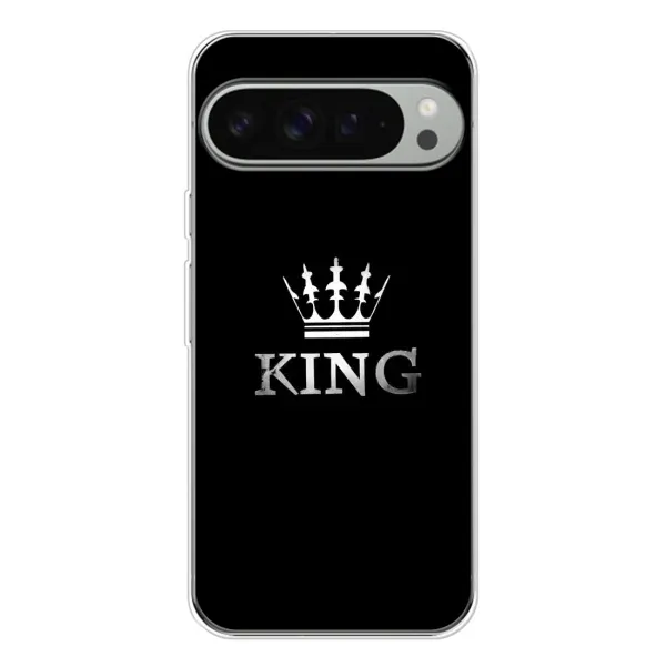Чохол з принтом «KING» для Google Pixel 9 Pro XL