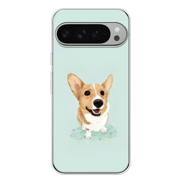 Чохол з принтом «Коргі» для Google Pixel 9 Pro XL