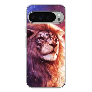 Чохол з картинкою ЛЕВ для Google Pixel 9 Pro XL (VPrint) (Красочний Лев)